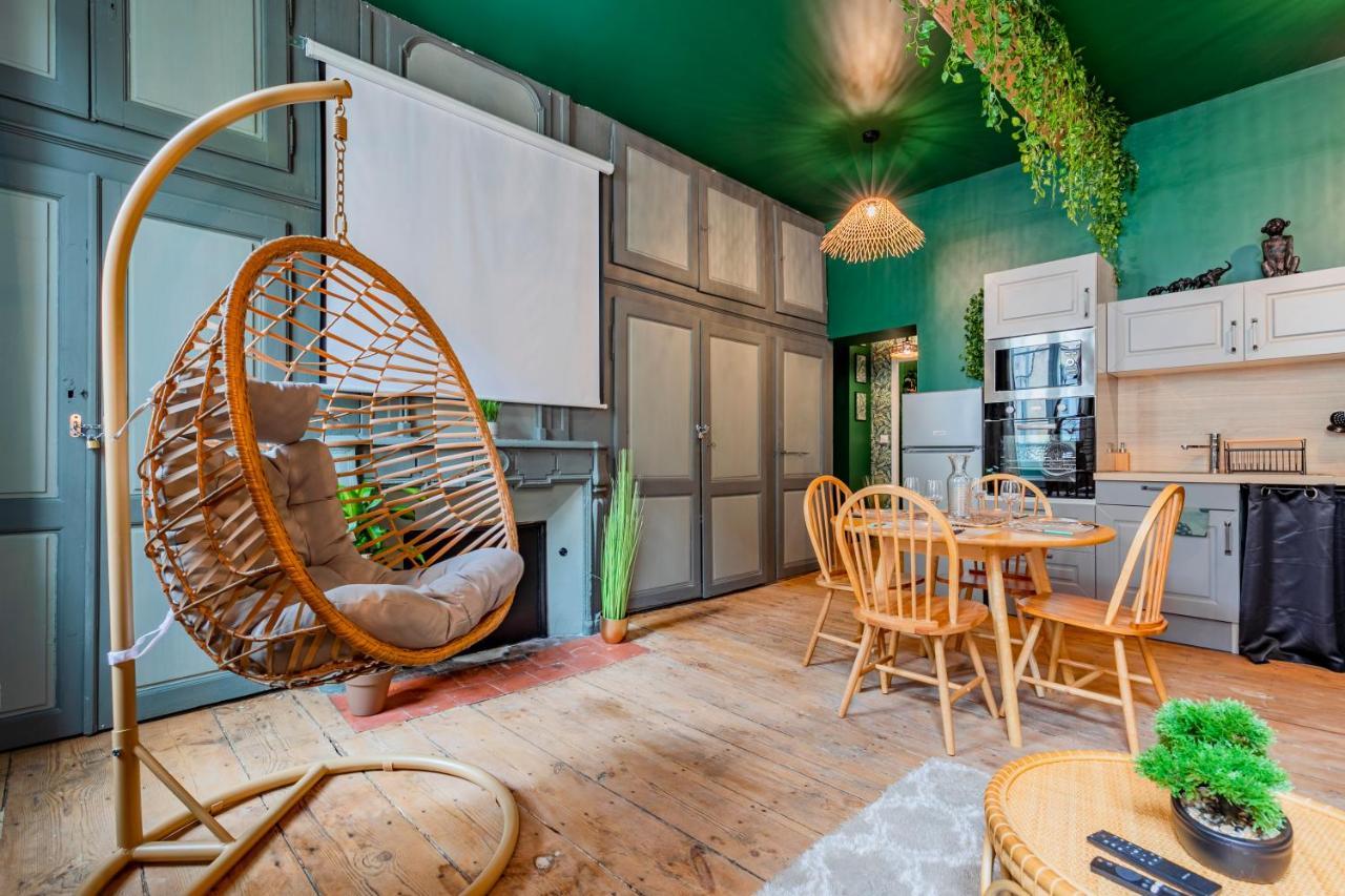 Appartement Jungle - Libourne Centre - 4 Pers - Sauna - Netflix Exterior foto